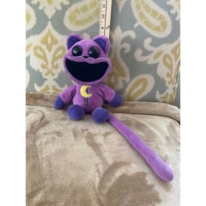Poppy Playtime CatNap Plush Smiling Critters Purple Cat 11 inch Mob